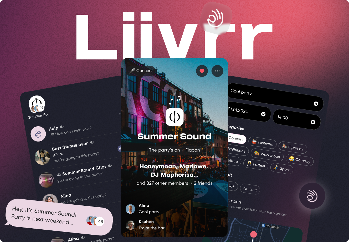 Liivrr — мобильное приложение
